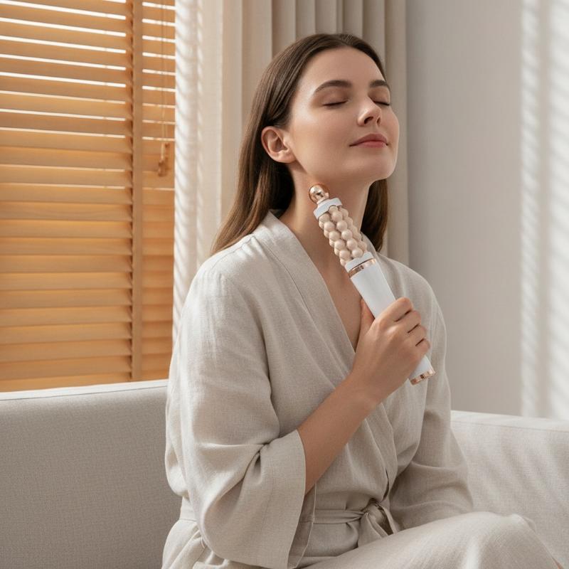 3D Facial Roller Massager Rota - Luxury Skincare Tools ulasan dan harga
